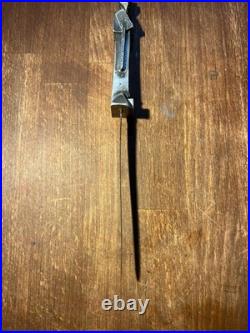 Frank Lloyd Wright Art Deco Metal Letter Opener 8 Inches Vintage