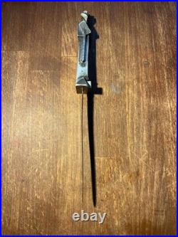 Frank Lloyd Wright Art Deco Metal Letter Opener 8 Inches Vintage