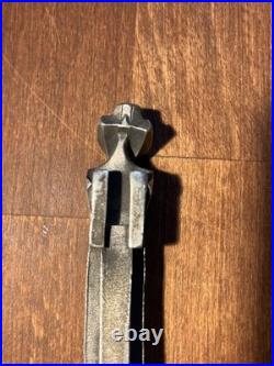 Frank Lloyd Wright Art Deco Metal Letter Opener 8 Inches Vintage