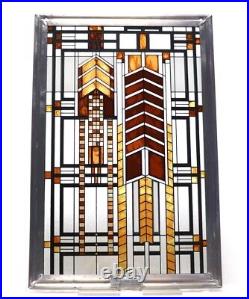 Frank Lloyd Wright Art Work Autumn Sumac Vintage stained glass Rare Used