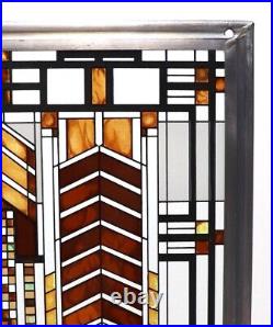 Frank Lloyd Wright Art Work Autumn Sumac Vintage stained glass Rare Used