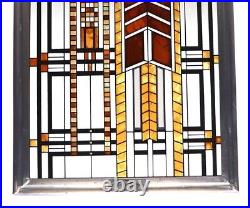 Frank Lloyd Wright Art Work Autumn Sumac Vintage stained glass Rare Used