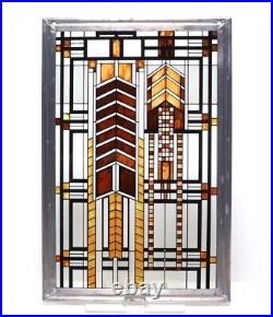 Frank Lloyd Wright Art Work Autumn Sumac Vintage stained glass Rare Used