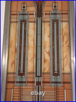 Frank Lloyd Wright Art Work Oak Park skylight Stained Glass Vintage