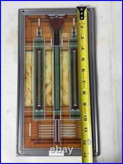 Frank Lloyd Wright Art Work Oak Park skylight Stained Glass Vintage