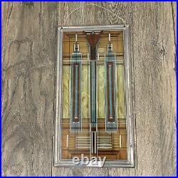 Frank Lloyd Wright Art Work Oak Park skylight stained glass Vintage