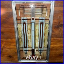Frank Lloyd Wright Art Work Oak Park skylight stained glass Vintage Frank Lloyd Wright Art Work Oak Park skylight stained glass Vintage