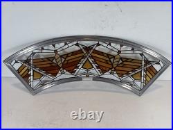 Frank Lloyd Wright Art Work Rare Type Arch Stained Glass Rare Used