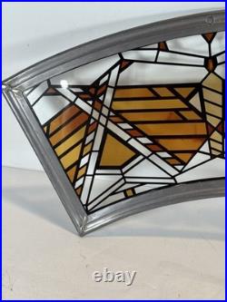 Frank Lloyd Wright Art Work Rare Type Arch Stained Glass Rare Used