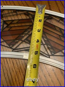 Frank Lloyd Wright Art Work Rare Type Arch stained glass Rare Excellent