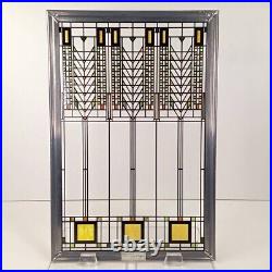 Frank Lloyd Wright Art Work Tree Of Life Vintage stained glass 32/21cm Used