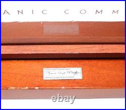 Frank Lloyd Wright Art Work Vintage Commandment stained glass Rare Used