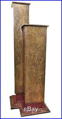 Frank Lloyd Wright, Arts & Crafts Bronze Duo Vase, Limited Edition 18, 1992