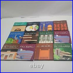 Frank Lloyd Wright At A Glance Books Set Of 12 Mini Carla Lind Hc Dj Euc