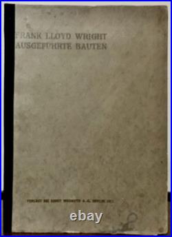 Frank Lloyd Wright / Ausgefuhrte Bauten 1911