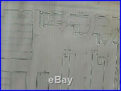 Frank Lloyd Wright Authentic Draft Drawing Of J. B. Christie House Pg 10 C 1941