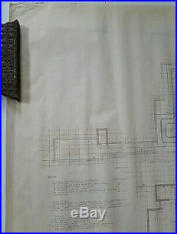 Frank Lloyd Wright Authentic Draft Drawing Of J. B. Christie House Pg 2 C 1941