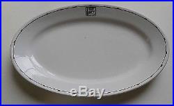 Frank Lloyd Wright Authentic Large 9 3/4 X 6 Platter From Midway Gardens 1914