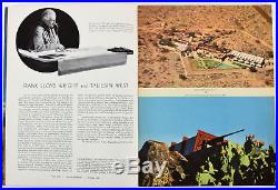 Frank Lloyd Wright Authentic Signed 1949 Arizona Highways Magazine BAS #A68023
