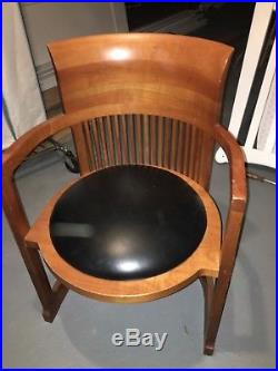 Frank Lloyd Wright Barrel Chairs / Lot of 2