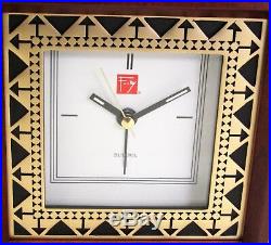 Frank Lloyd Wright Beth Shalom Alarm Clock Made By Bulova B7766