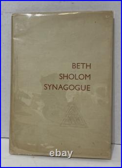 Frank Lloyd Wright Beth Sholom Synagogue by Mortimer J. Cohen Signed 1st 1959
