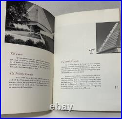 Frank Lloyd Wright Beth Sholom Synagogue by Mortimer J. Cohen Signed 1st 1959