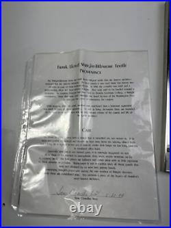 Frank Lloyd Wright-Biltmore Textile Provenance VTG Original Paint MCM