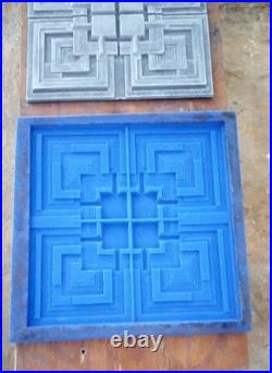 Frank Lloyd Wright Blade Runner Movie Prop Large Tile Mold 15.89in X. 98 in Frank Lloyd Wright Blade Runner Movie Prop Large Tile Mold 15.89in X. 98 in