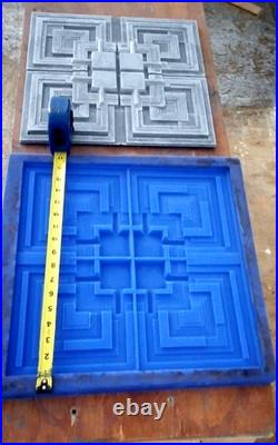 Frank Lloyd Wright Blade Runner Movie Prop Large Tile Mold 15.89in X. 98 in Frank Lloyd Wright Blade Runner Movie Prop Large Tile Mold 15.89in X. 98 in