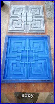 Frank Lloyd Wright Blade Runner Movie Prop Large Tile Mold 15.89in X. 98 in