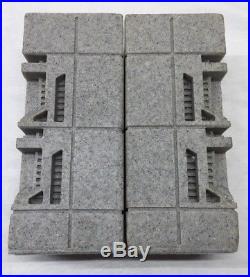 Frank Lloyd Wright Bookends Ennis House Textile Block Replica Book Ends Look