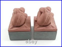 Frank Lloyd Wright Bookends The Boulder Nude Man