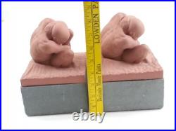 Frank Lloyd Wright Bookends The Boulder Nude Man