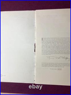 Frank Lloyd Wright Building Plans and Designs/ Hardcover Complete Folio 1963