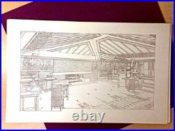 Frank Lloyd Wright Building Plans and Designs/ Hardcover Complete Folio 1963