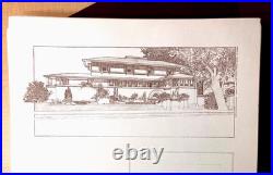 Frank Lloyd Wright Building Plans and Designs/ Hardcover Complete Folio 1963