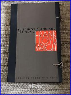 Frank Lloyd Wright Buildings Plans And Designs Porfolio 1963