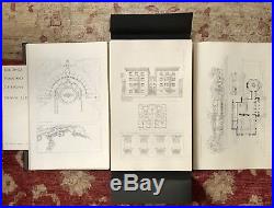 Frank Lloyd Wright Buildings Plans and Designs Large 100 Plate Lithographs 1963