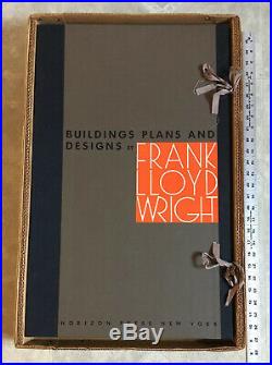 Frank Lloyd Wright Buildings Plans and Designs Portfolio 1963 American Edition