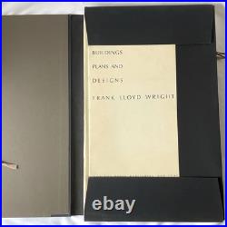 Frank Lloyd Wright Buildings Plans and Designs Print Portfolio 1963