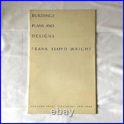Frank Lloyd Wright Buildings Plans and Designs Print Portfolio 1963