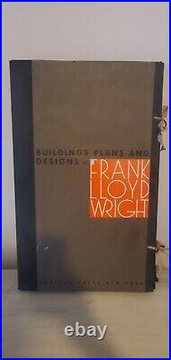 Frank Lloyd Wright Buildings Plans and Designs Print Portfolio Ltd Ed 100 plates