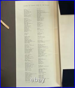 Frank Lloyd Wright Buildings Plans and Designs Print Portfolio Ltd Edition 1963