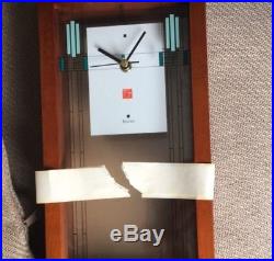 Frank Lloyd Wright Bulova Mantle Clock