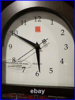 Frank Lloyd Wright Bulova Wall Clock Thistle In Bloom C4836 New in Box