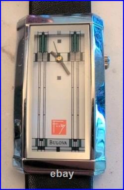 Frank Lloyd Wright Bulova Wristwatch Ward W. Willits House