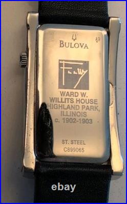 Frank Lloyd Wright Bulova Wristwatch Ward W. Willits House