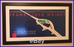 Frank Lloyd Wright Butterfly-Wing Bridge Framed Print