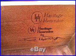 Frank Lloyd Wright By Heritage Henredon Frank Lloyd Wright By Heritage Henredon